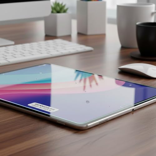 Coverzone Samsung Galaxy Tab S9 Fe / S10 FE / S10 Lite İle Uyumlu Tablet Temperli Cam Ekran Koruyucu Kırılmaz Cam Koruma TBK-01