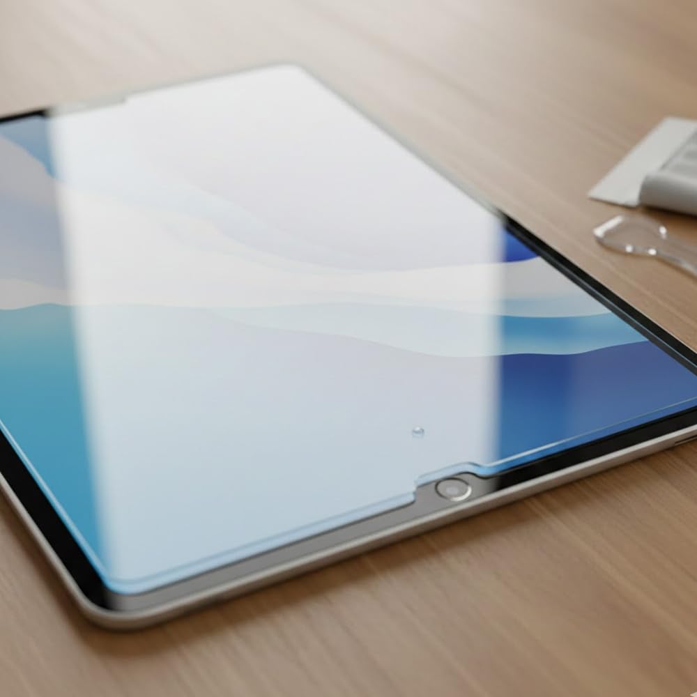Coverzone Samsung Galaxy Tab S9 Fe / S10 FE / S10 Lite İle Uyumlu Tablet Temperli Cam Ekran Koruyucu Kırılmaz Cam Koruma TBK-01