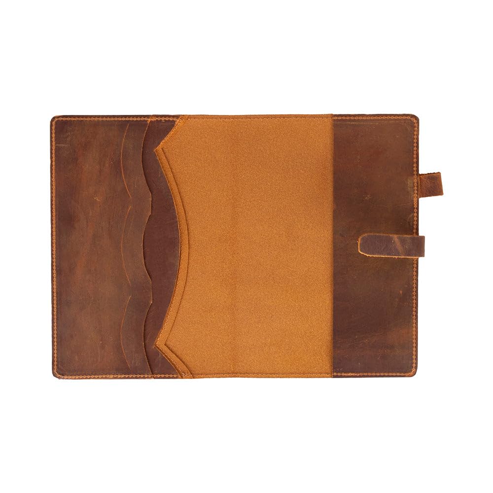 Bloom Quiet Edit Moccasin A5 Deri Kitap Defter Kılıfı