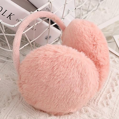 Promosyonca Peluş Kulaklık (Açık Pembe)