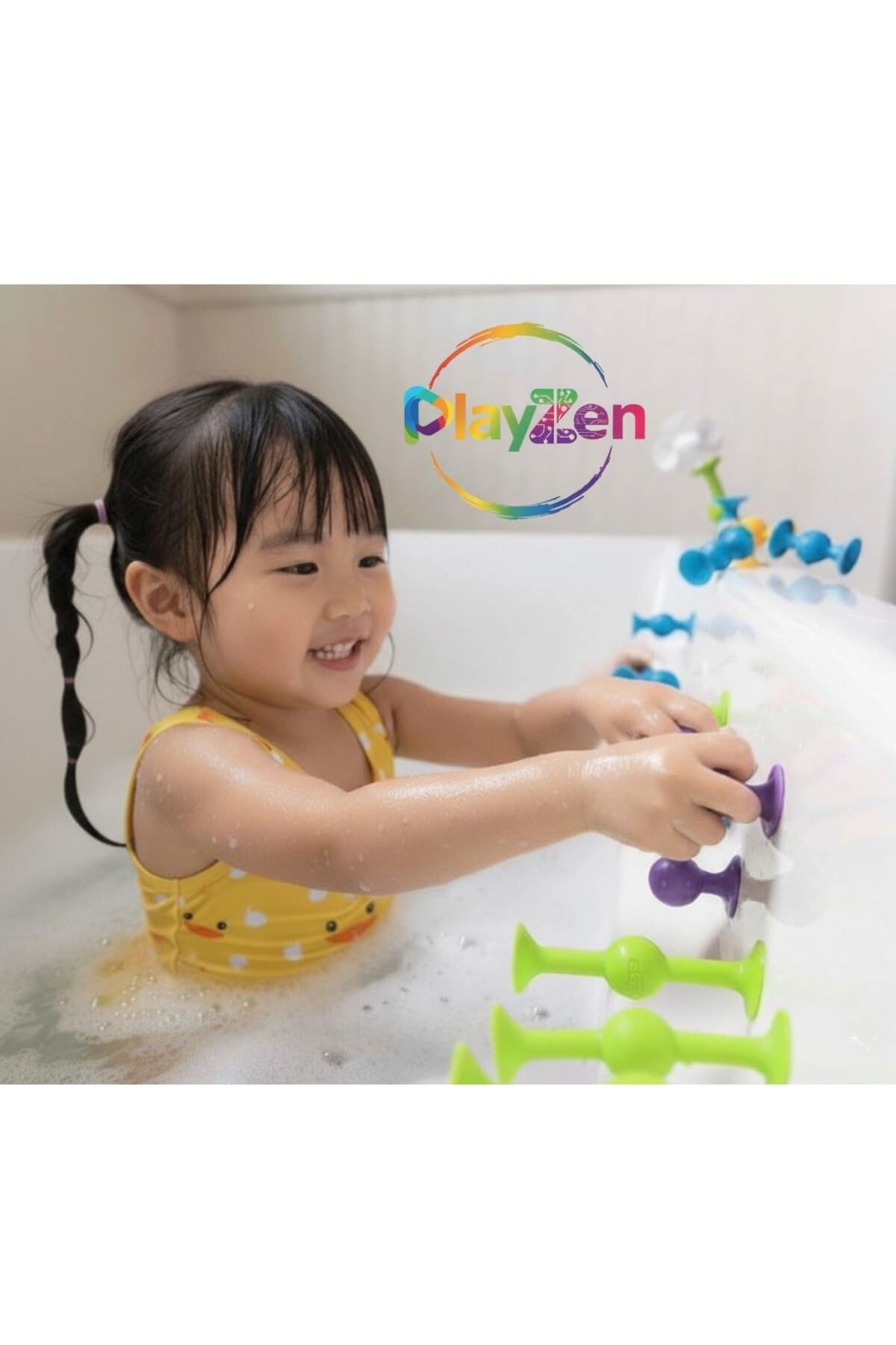 PlayZen Vakum Molekül 25 Parça Yapı Taşları – Fidget & Duyusal Eğitici Oyuncak (3 Yaş+)
