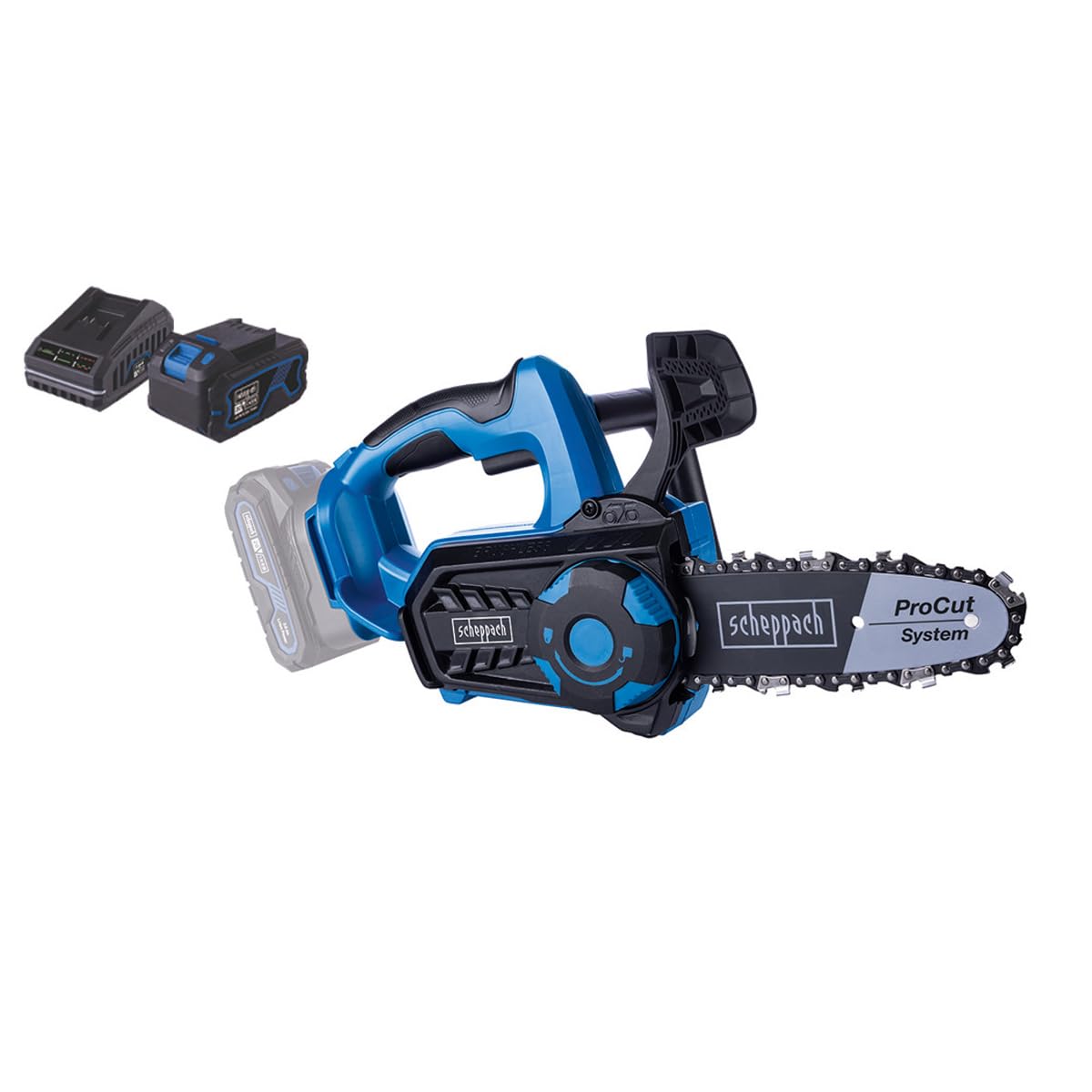 Scheppach BC-TCS200 1x4.0Ah Tek Akülü Ağaç Kesme Makinesi - 5910311400