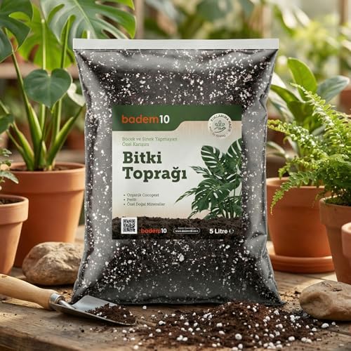 İkili Bitki Bakım Seti 1 Adet 5 Litre Kaktüs Toprağı + 1 Adet 5 Litre Bitki Toprağı Toprak