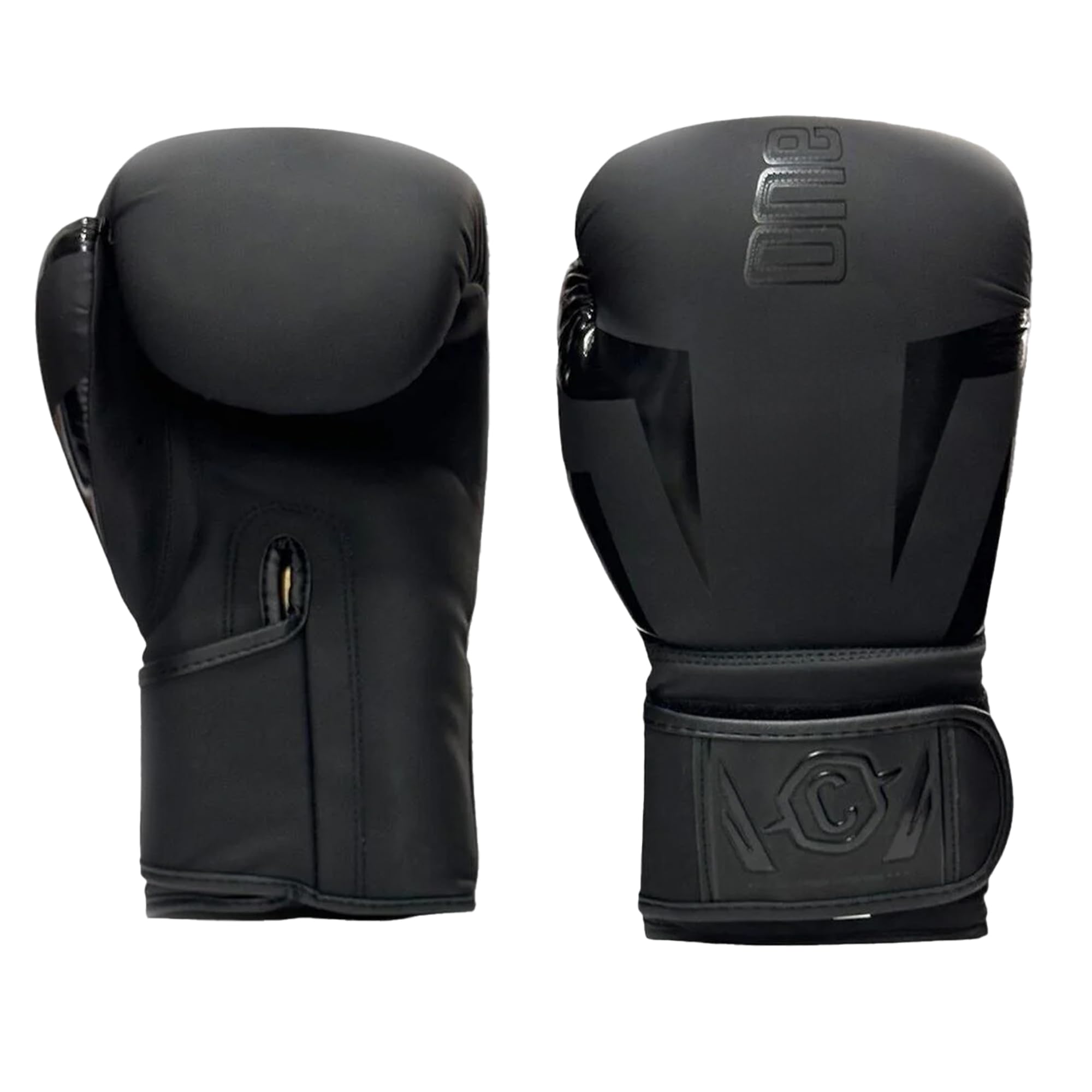 Hsport Yüksek Kalite Profesyonel Boks Eldiveni 12 OZ Dövüş Sporları Kick Boks Muay Thai için Boxing Maç ve İdman Eldiveni (Siyah)