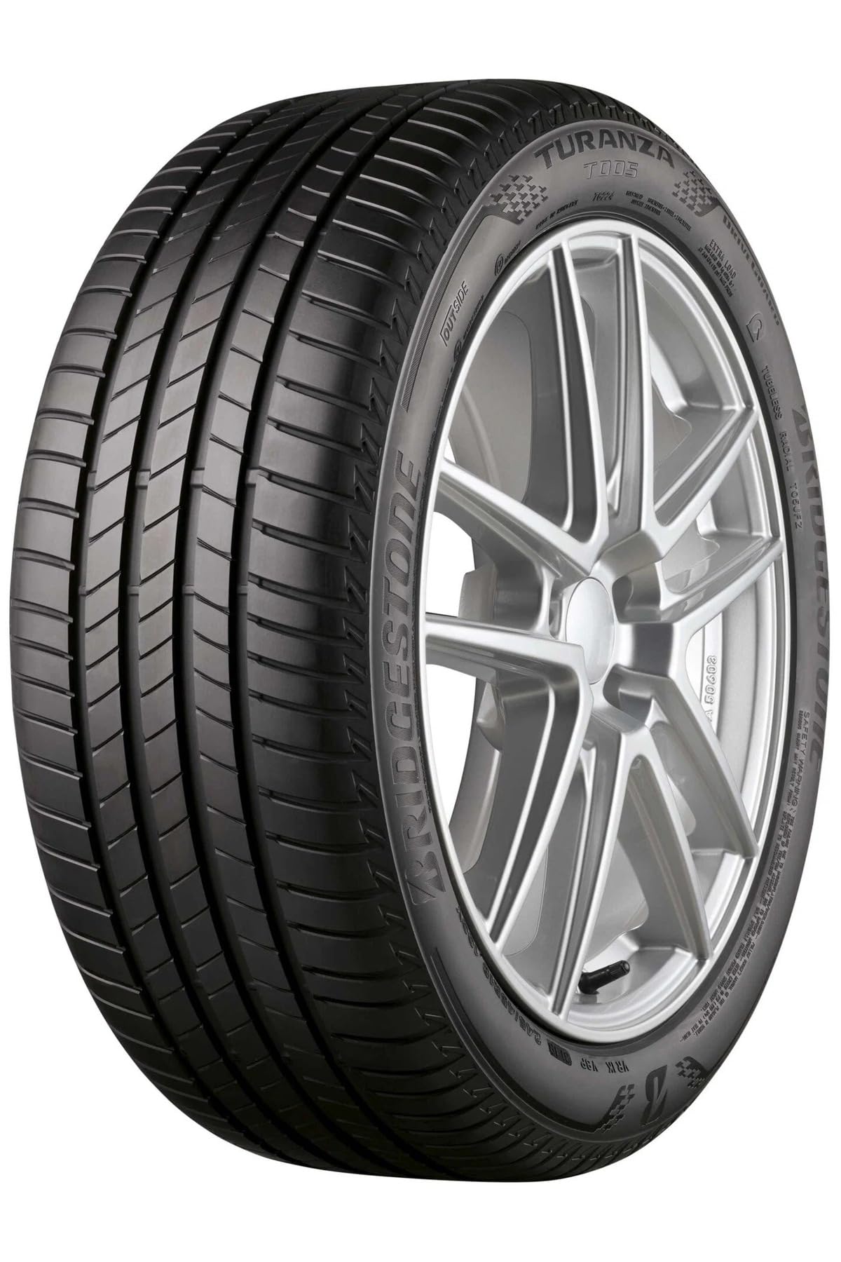 Brıdgestone 205/45R17 88H Xl Turanza T005 Oto Yaz Lastiği (Üretim Yılı : 2024)