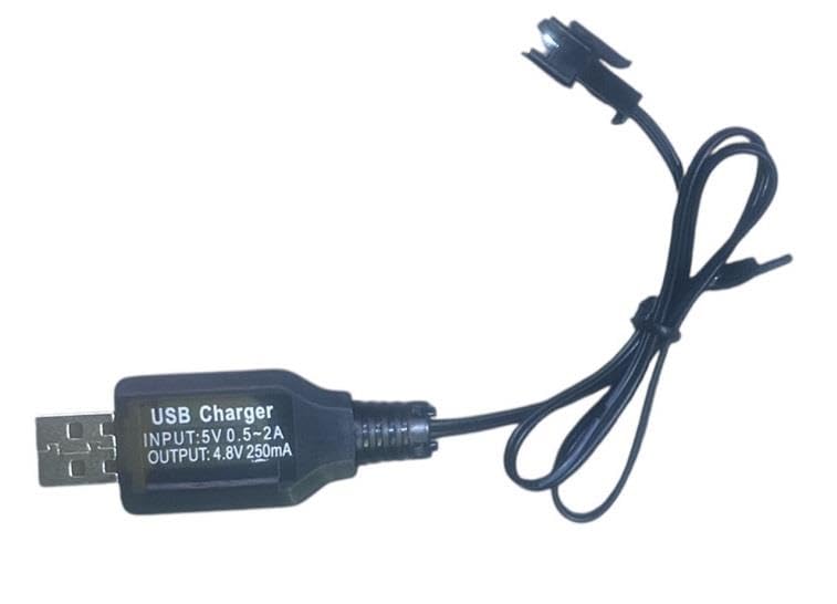 4.8 Volt Oyuncak Pilleri İle Uyumlu Usb Şarj Aleti