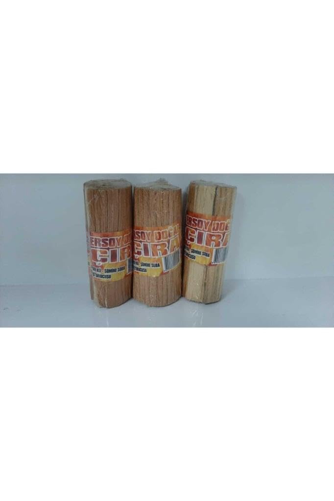 Doğal Çıra 13cm 3lü Paket Mangal Barbekü Şömine Soba Tutuşturucusu