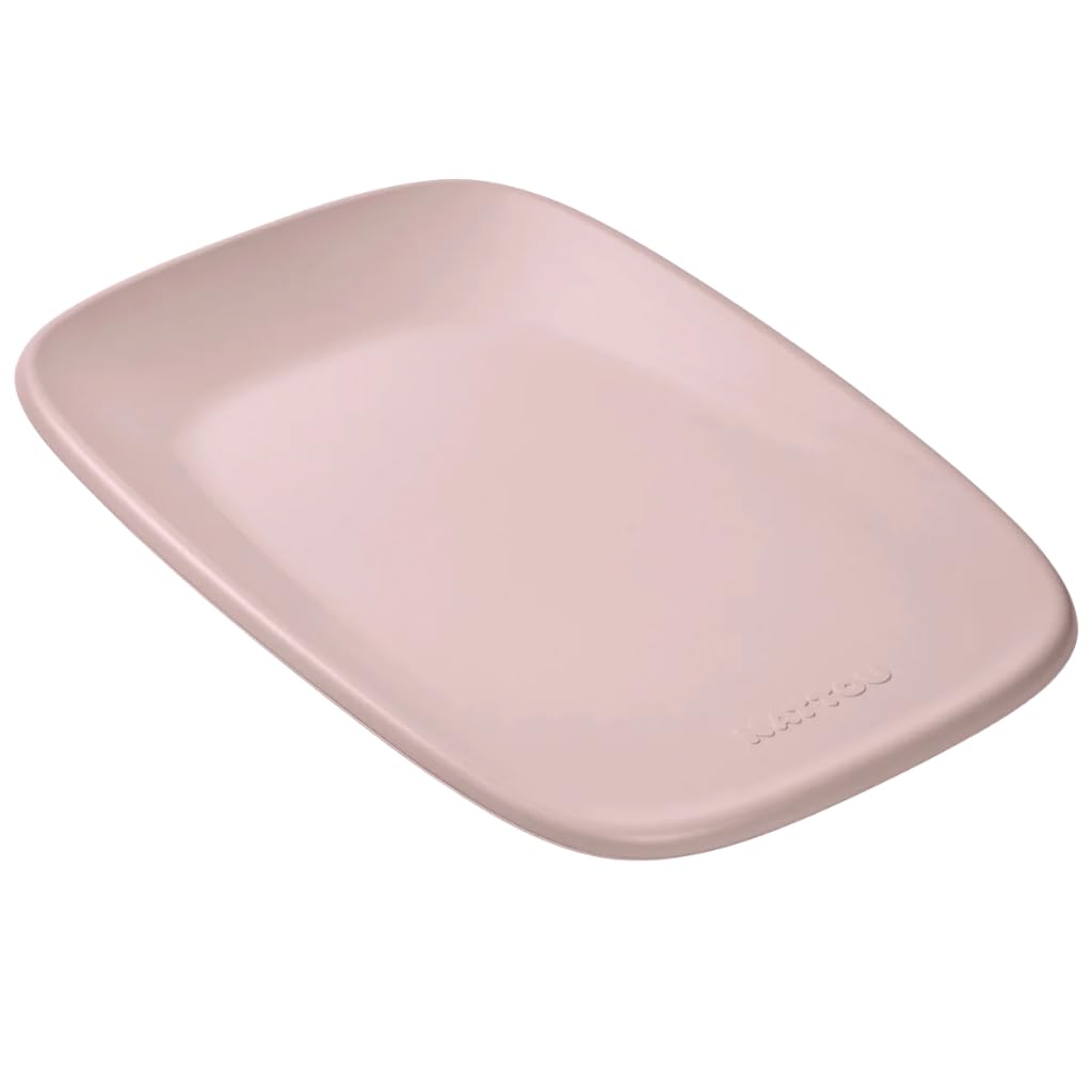 Nattou Softy Alt Değiştirme Minderi 70x50 cm Pembe | Su Geçirmez | Ergonomik Tasarım | Hijyenik ve K