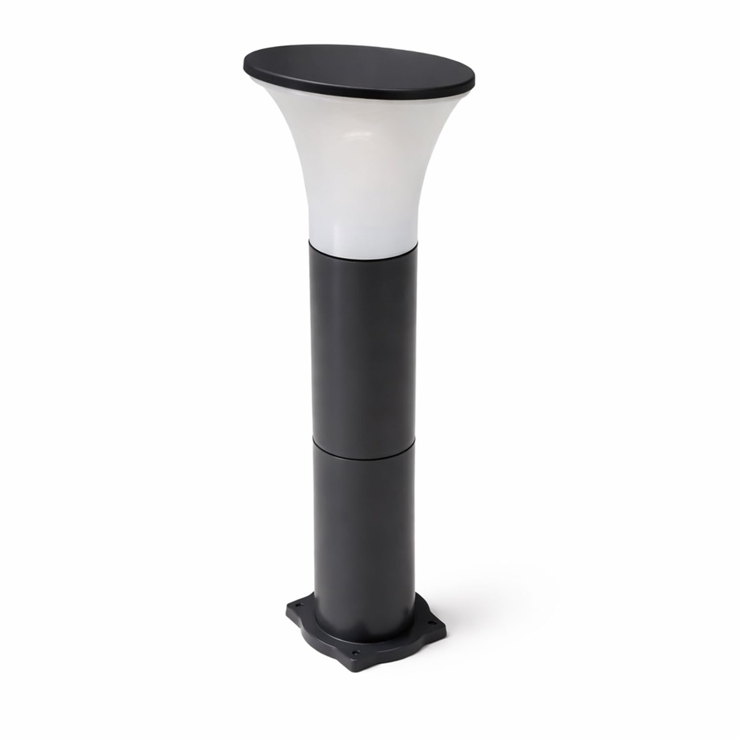 Kuğu Set Üstü Bahçe Duvar Armatürü 60 cm Şık Dış Mekan Aydınlatma Aplik Villa Bahçe Duvar Lambası