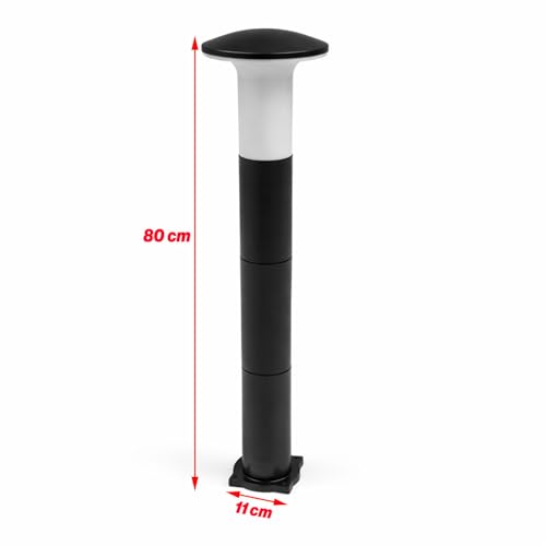 MANTAR Set Üstü Bahçe Duvar Armatürü 80 cm Aplik Modern Dış Mekan Aydınlatma Bahçe Duvar Lambası