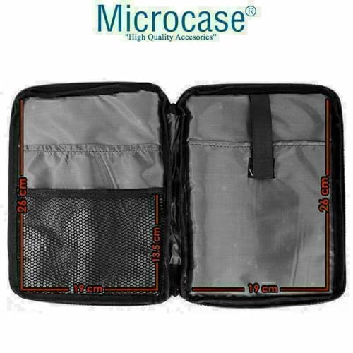 Microcase Samsung S10 FE Plus Tablet için Türkçe Bluetooth Klavye+Mouse+Tablet Standı-Siyah AL8126
