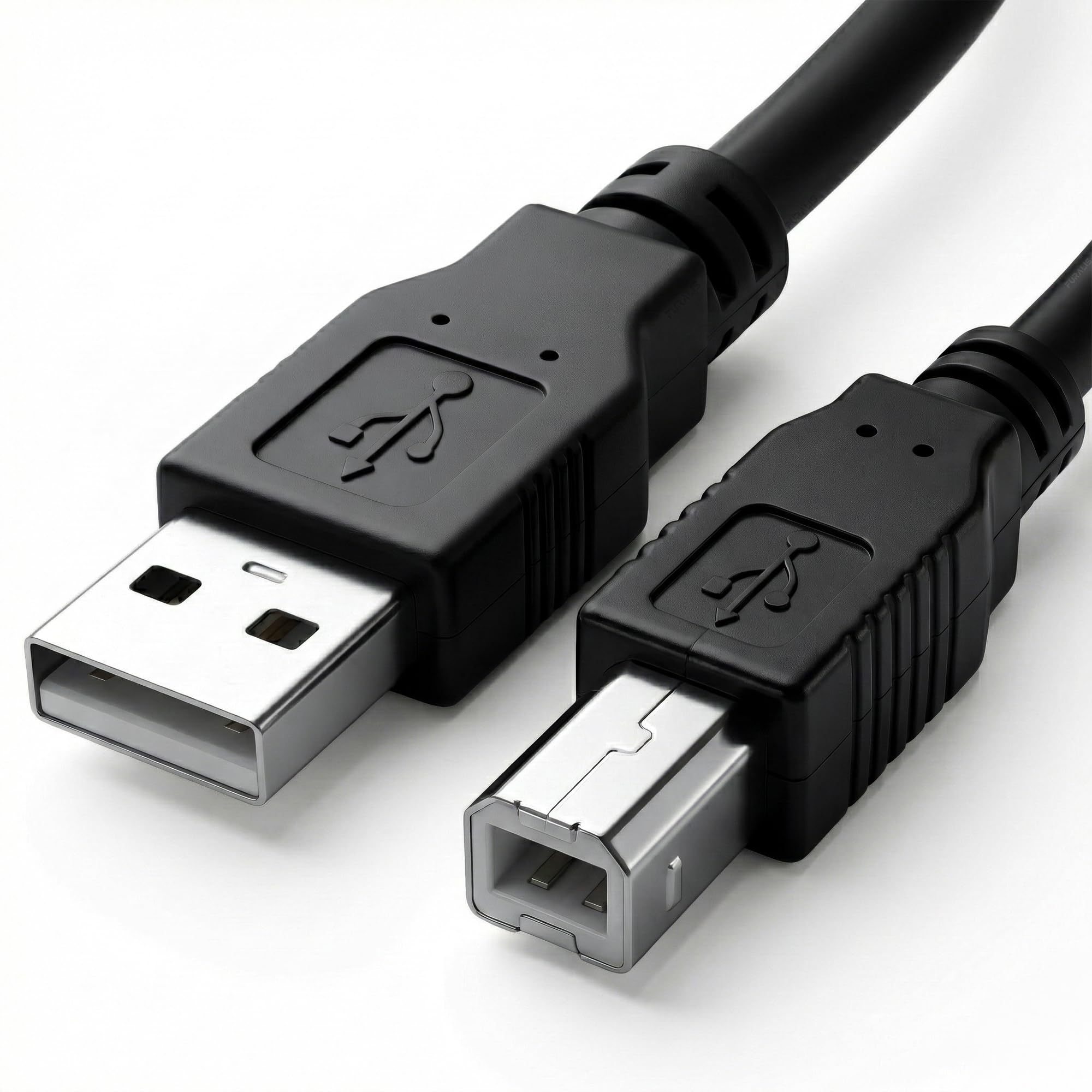 Furalis USB to USB-B Yazıcı Tarayıcı Printer Kablosu (1.5 METRE) - PC ve Laptop ile Yazıcı Ara Bağlantı Data Kablosu - MIDI Klavye, Ses Kartı, Dijital Piyano - DJ ve Müzik Ekipmanları Uyumlu