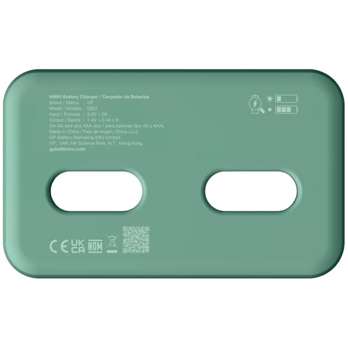 GP E822 USB Pilsiz Şarj Cihazı (8 Adet AA ve/veya AAA İçin)