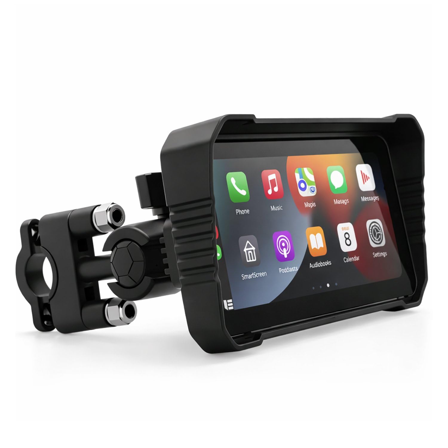 GP VOVEL M-790 6.25” Ekran Ön Arka Kameralı Motosiklet CarPlay Android Auto Multimedya Navigasyon Sistemi