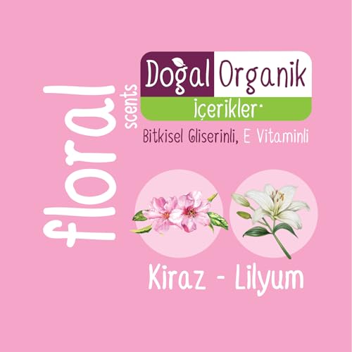 Sleepy Floral Kişisel Bakım Havlusu 3x100 (300 Yaprak)