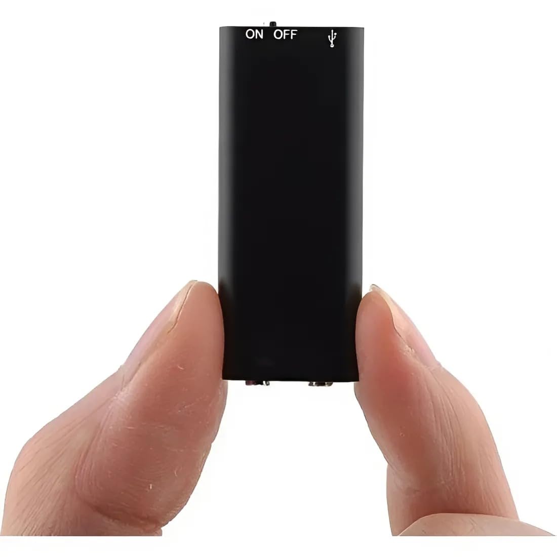 Slim ve Minik Ses Kayıt Cihazı Sessiz Çalışma,USB Bağlantılı, Stereo Mikrofon, MP3 Player (16GB)