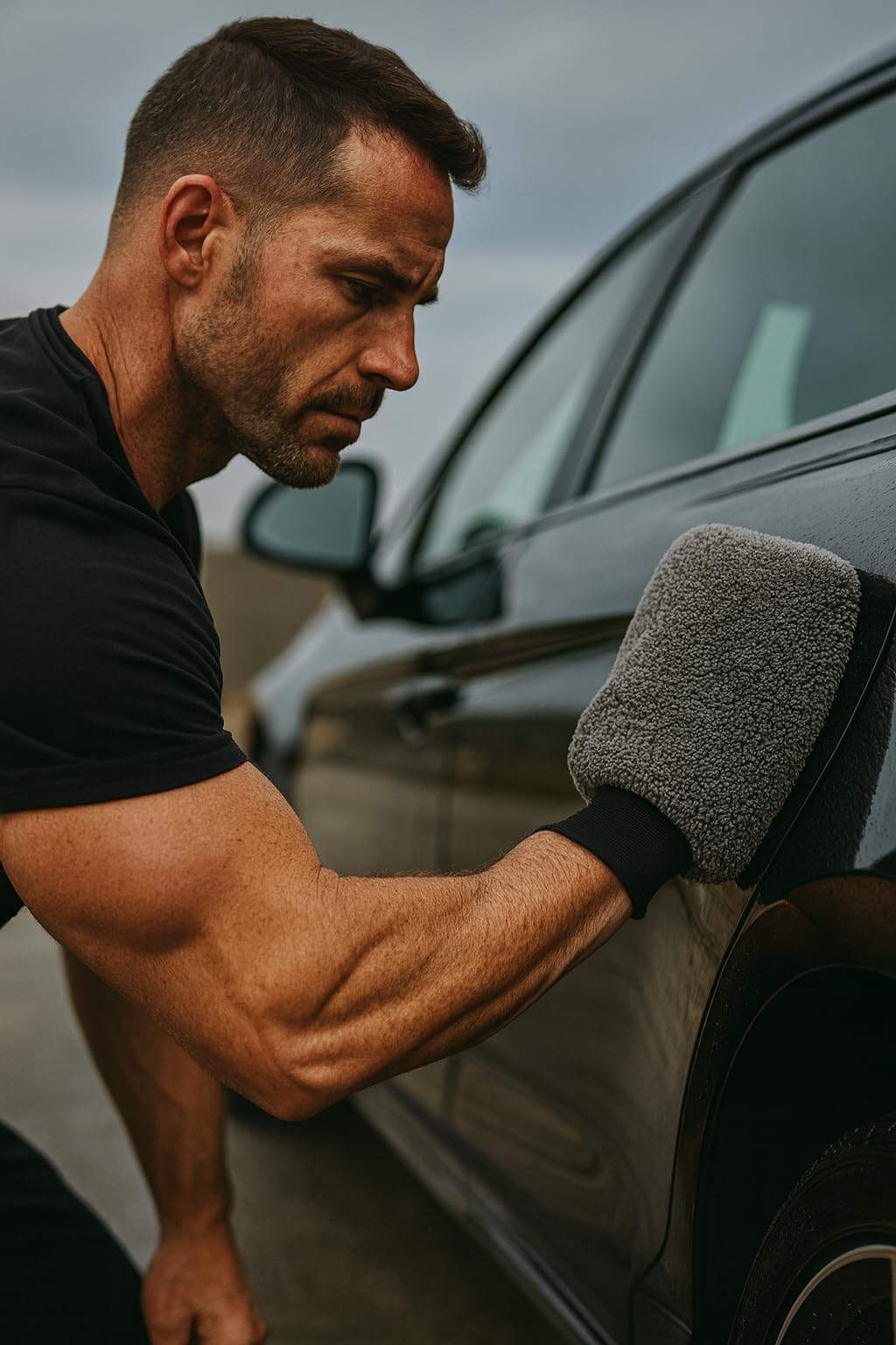 Kyrotech 2’li Mikrofiber Araç Yıkama ve Kurulama Eldiveni Seti, Yüksek Emici Oto Temizlik Bezi, Çizmez, Tüy Bırakmaz, İz Yapmaz, Oto Kurutma, Araç Detay, SUV, Binek, Motosiklet Uyumlu Asorti Renk