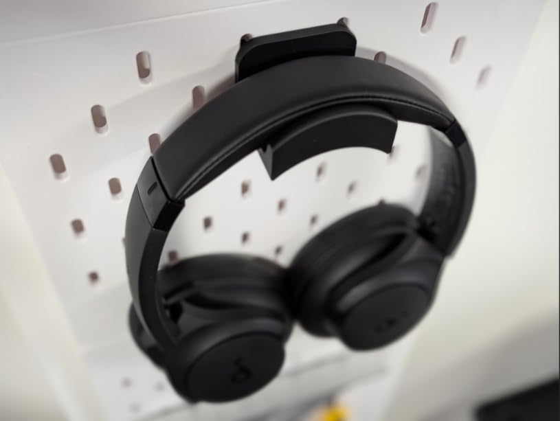 ikea Skadis Kulaklık Askısı – Duvar Paneli Uyumlu Organizer, Dayanıklı Plastik Kulaklık Tutucu, Pratik ve Şık Tasarım-farklı boylarda 6'lı SET Ikea Skadis Headphone Holder