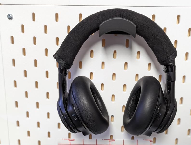 ikea Skadis Kulaklık Askısı – Duvar Paneli Uyumlu Organizer, Dayanıklı Plastik Kulaklık Tutucu, Pratik ve Şık Tasarım-farklı boylarda 6'lı SET Ikea Skadis Headphone Holder