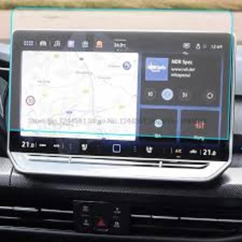 Volkswagen Golf 8.5 10.3 inç Multimedya uyumlu 9H Nano Ekran Koruyucu
