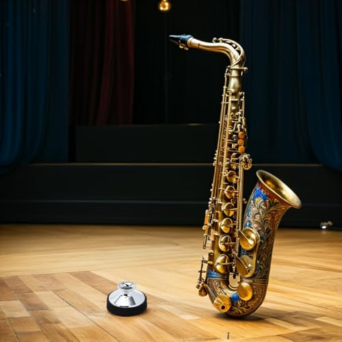 TOYZFRIENDY 2 Adet Alto Saksafon Plastik Susturucu Hafif Müzik Aleti Sessiz Pratik Aksesuarı Öğrenciler İçin Evde ve Seyahatte Kullanım