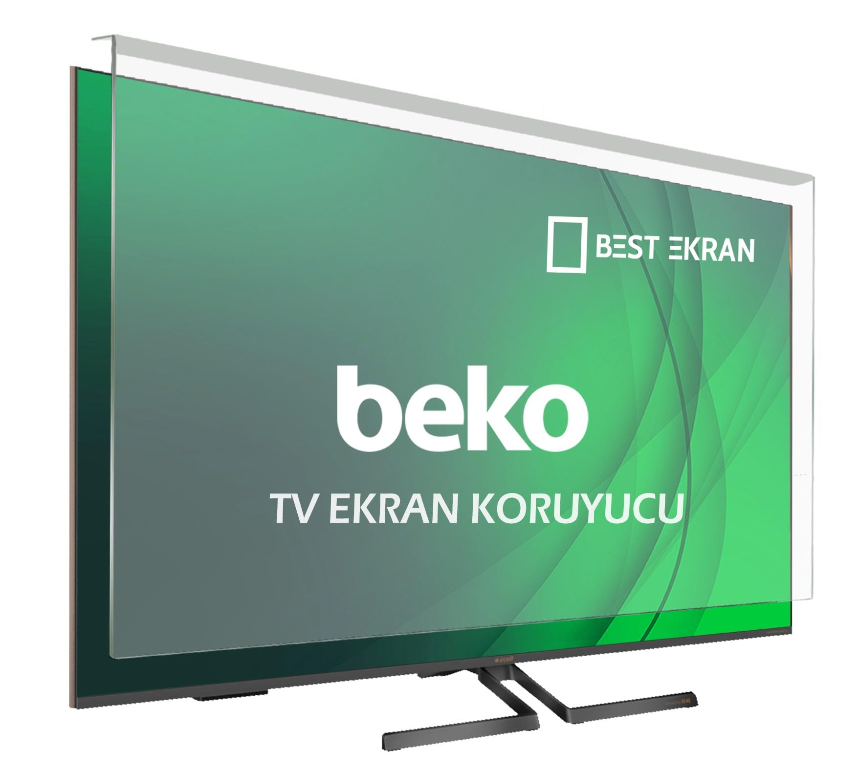 Beko B1065CAI Tv Ekran Koruyucu - Beko 65" inç Crystal 10 Qled EKRAN Koruyucu B 1065 C AI