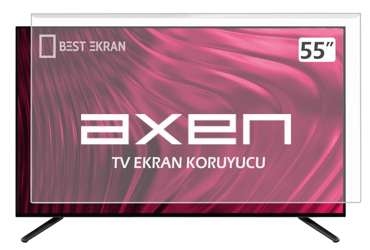 Axen AX55QO4OTL-W2S Tv Ekran Koruyucu - Axen 55" inç 139 cm ekran Webos QLED 4k smart TRAXDLD055471800