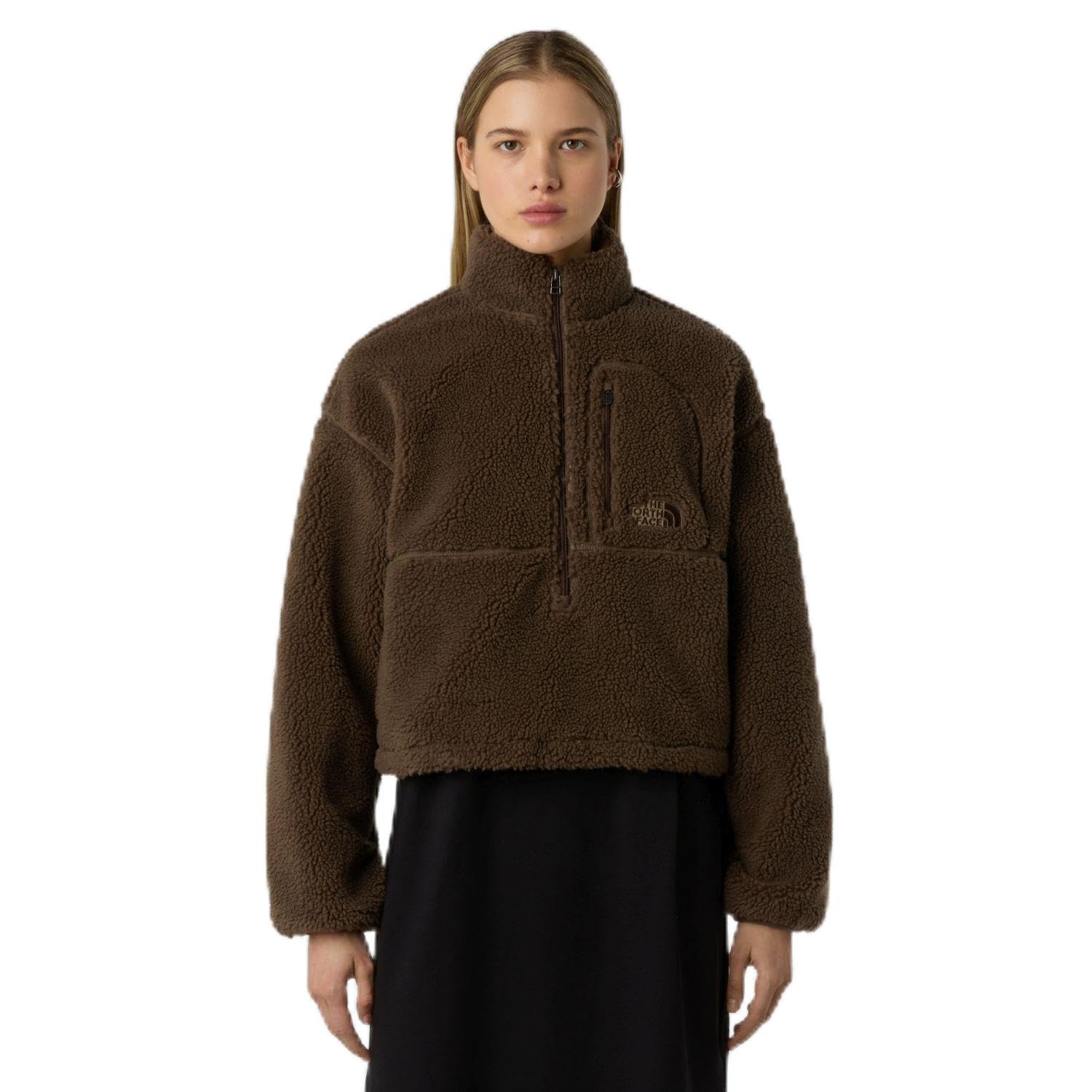 The North Face Kadın EXTREME PILE 2 PULLOVER POLAR NF0A88ZC1OI1 Kahverengi