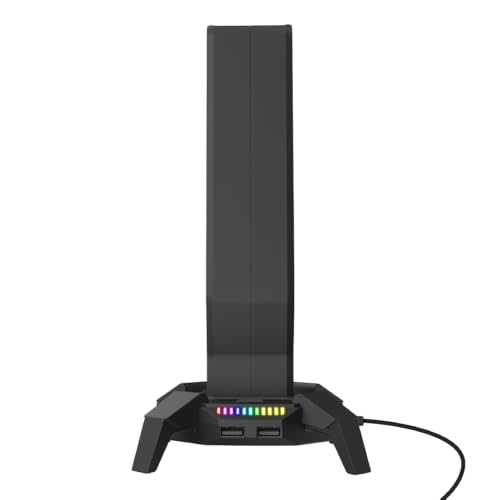 Rampage RM-H27 IGRIS Type-C RGB Siyah Kulaklık Standı RM-H27 IGRIS SIYAH