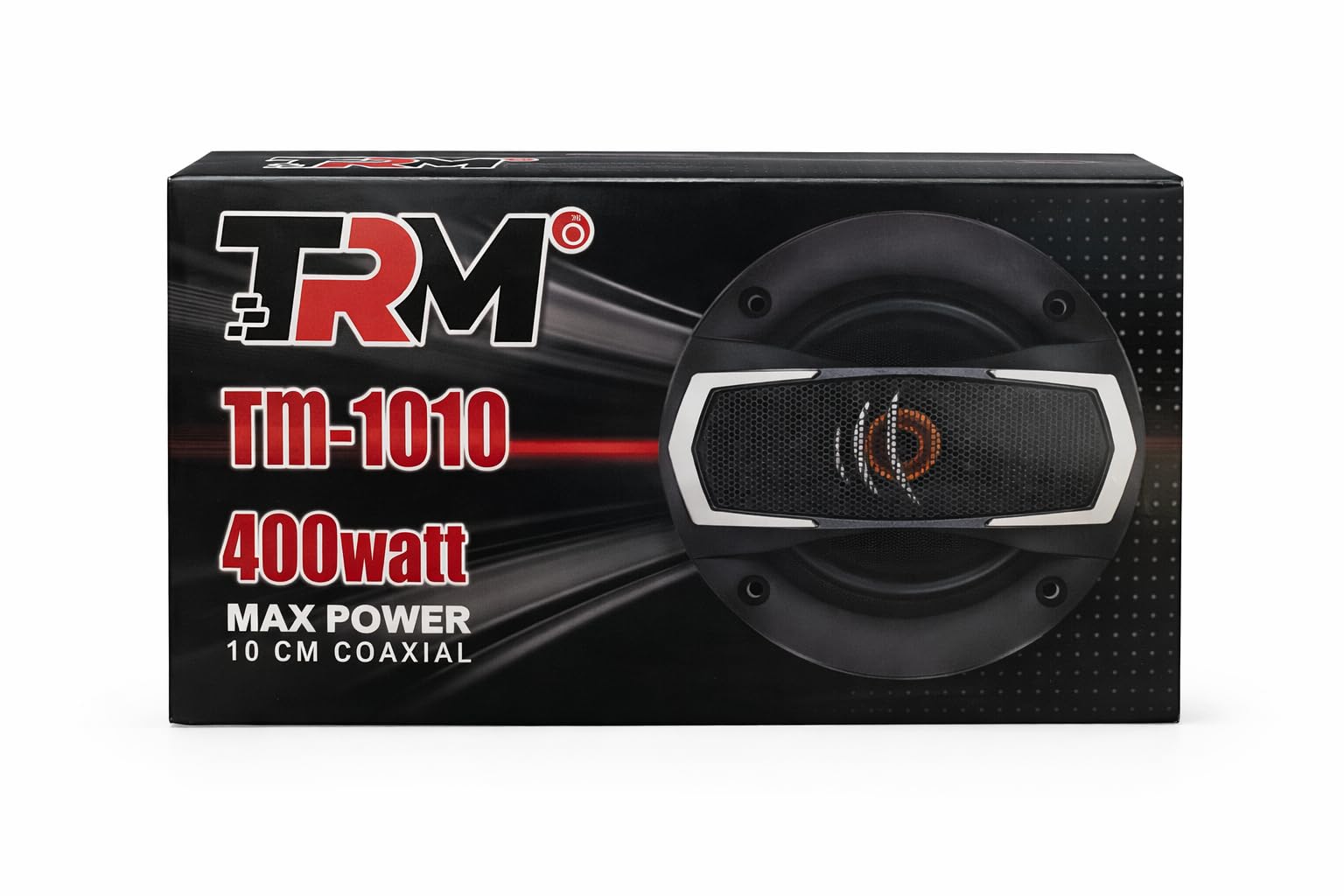 Paspro Otomotiv Trm 400 Watt Oto Ses Sistemi | Güçlü ve Net Ses Performansı | 10 cm Kapaklı | 2 Li