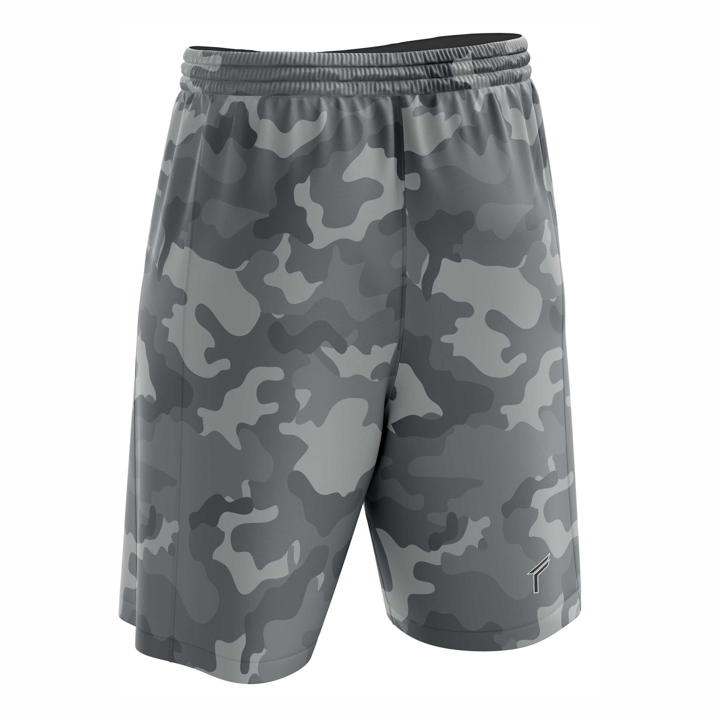 Freysport Çift Taraflı Basketbol Şortu (Turuncu Siyah, 2XL)