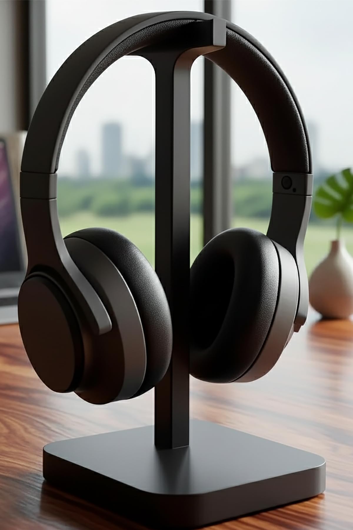 Dekoratif Kulaklık Tutucu, Gamer Kulaklık Standı 22 CM, Oyun Severler ve Ses Tutkunları İçin Mükemmel Çözüm