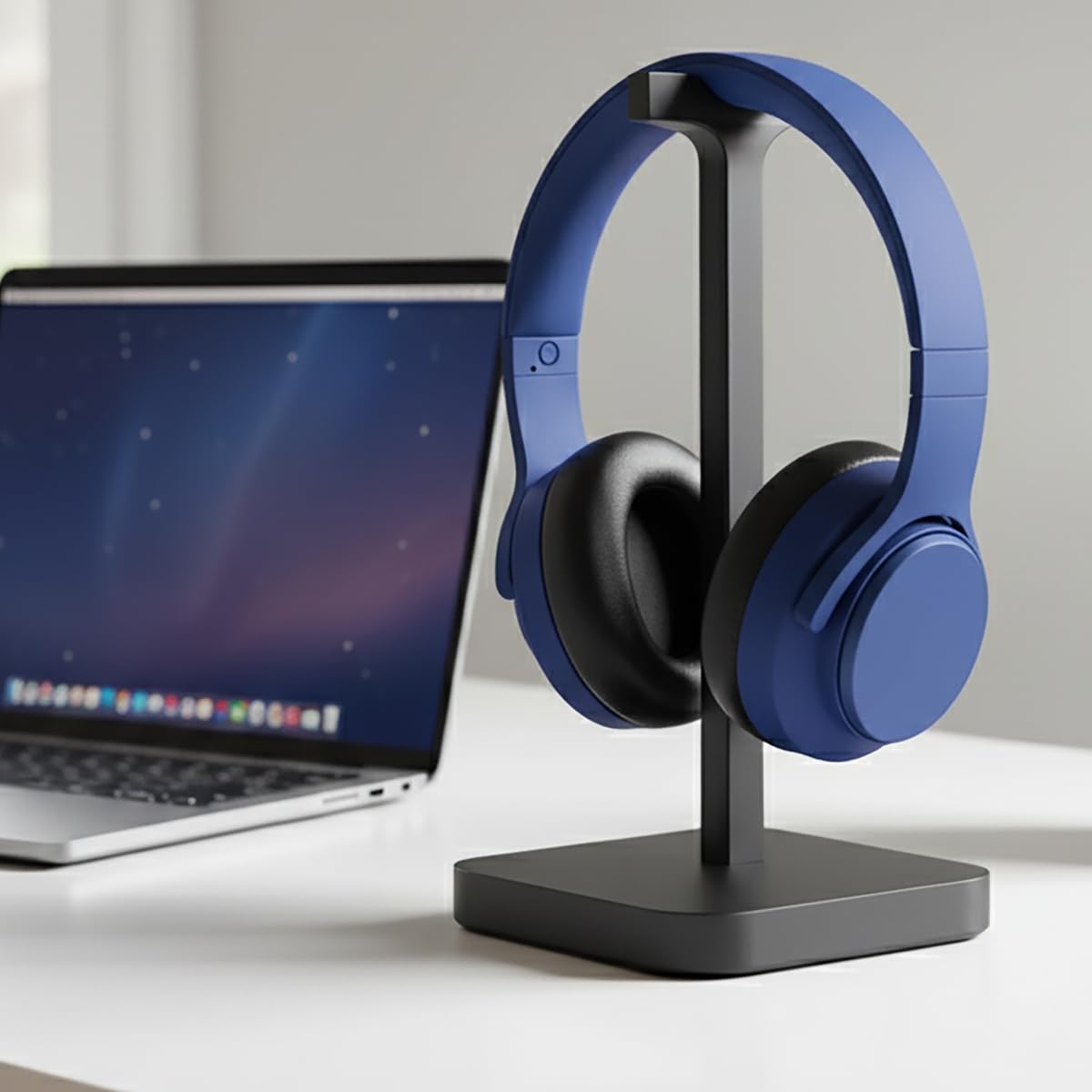 Dekoratif Kulaklık Tutucu, Gamer Kulaklık Standı 22 CM, Oyun Severler ve Ses Tutkunları İçin Mükemmel Çözüm