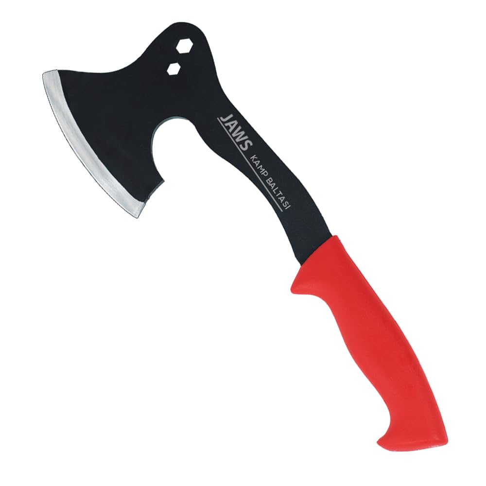 Eltos Kamp Baltası, Bilek Askılı, Çelik Keskin Ağızlı, Kampçı Baltası, JKB350, Outdoor, Avcılık, Doğa Yürüyüşü, Bushcraft Balta, Dayanıklı, Ergonomik Saplı, Hassas Kesim, El Baltası (Standart)