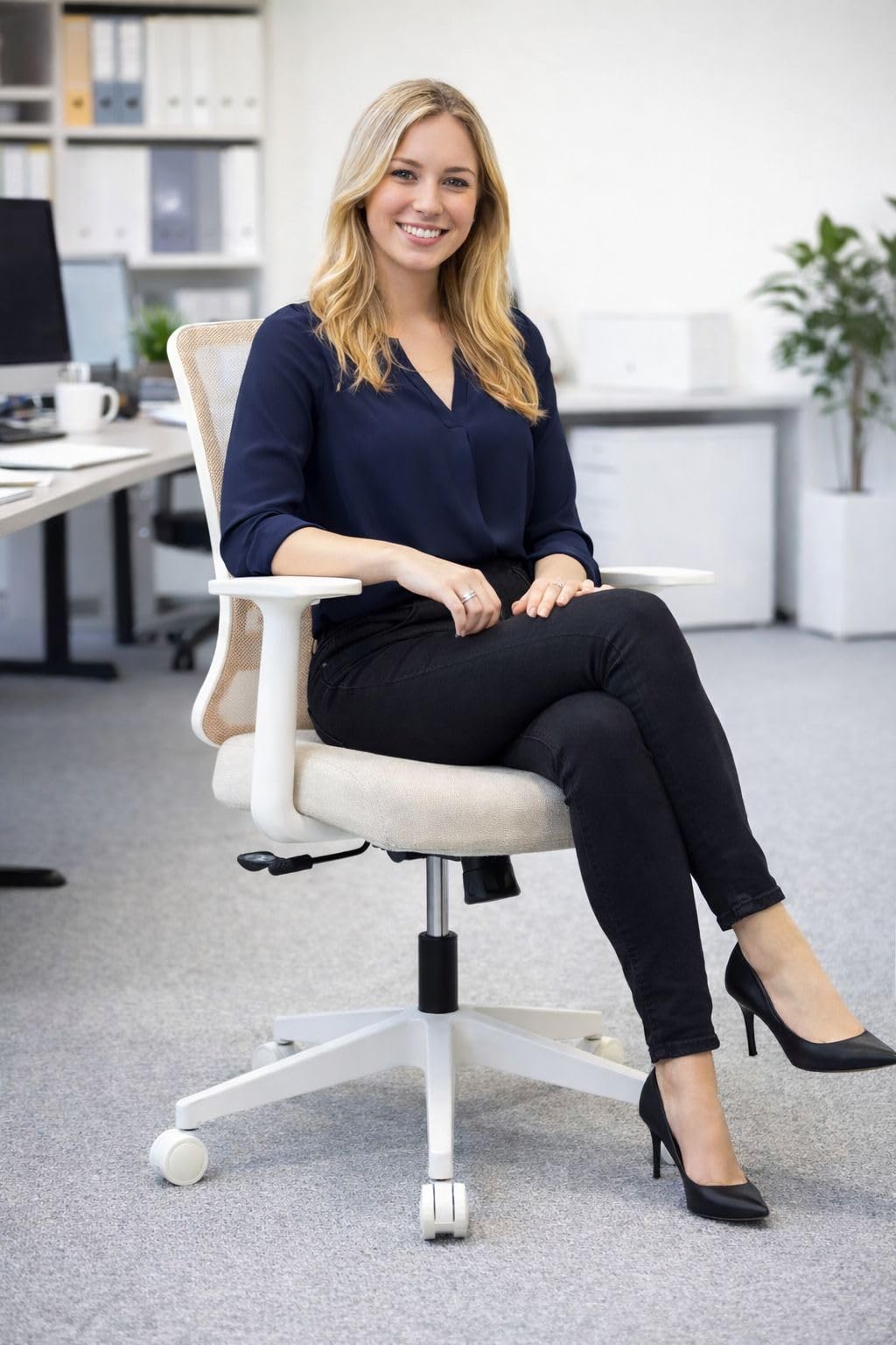 Zeon Büro Ofis Sistemleri // Comfort Latte Ofis Çalışma Koltuğu