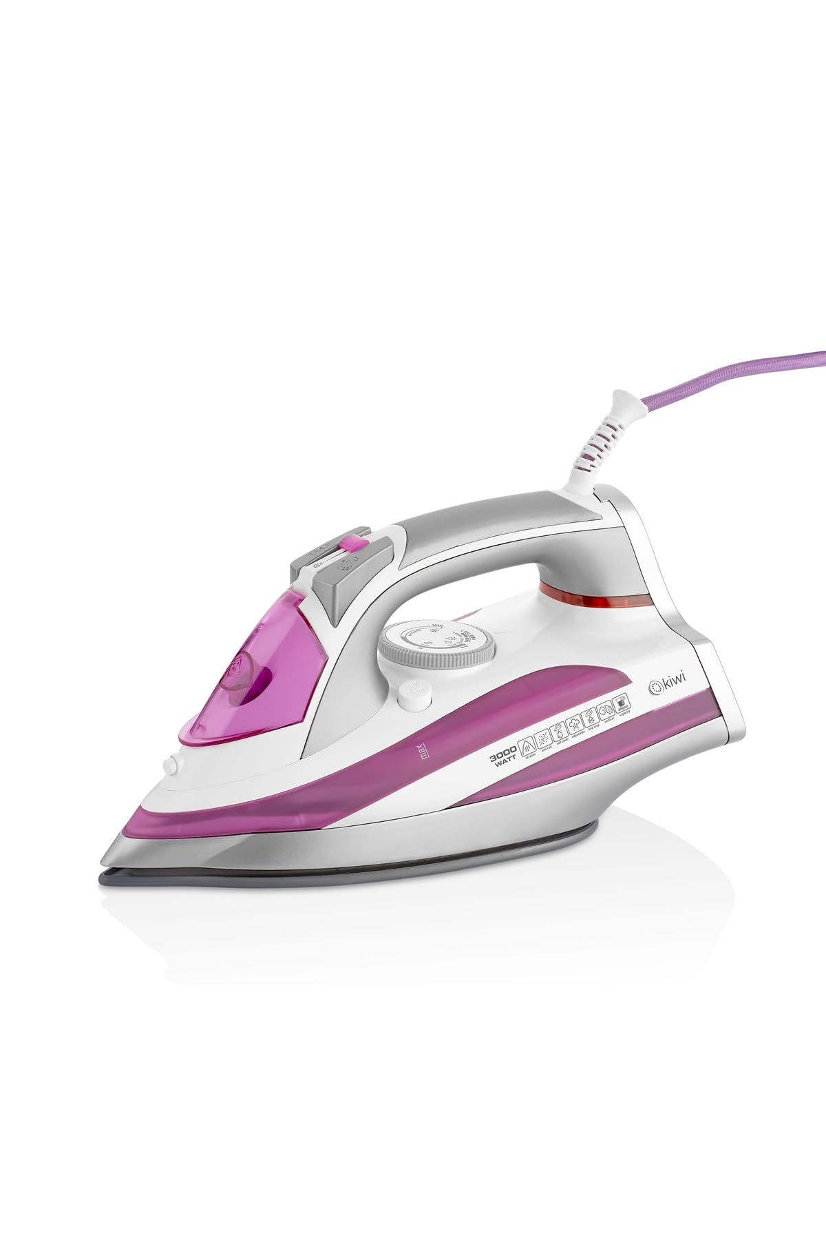 Ksı-6323 Akıllı Buharlı Ütü 3000 Watt Seramik Tabanlı Buharlı Ütü