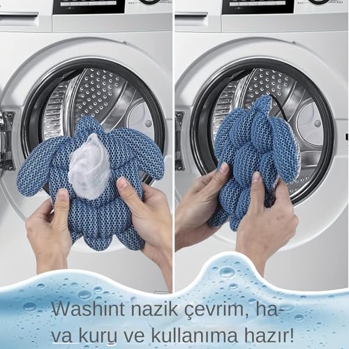 Köpük Süngeri - Spa Jakuzisi İçin Köpük Emici, Yüzen Yağ Emici Kaplumbağa Temizleme Süngeri | Havuz Ve Spa, Yetişkinler Ve Ev Yüzme Havuzları İçin Yeniden Kullanılabilir Kaplumbağa Şekilli Su T