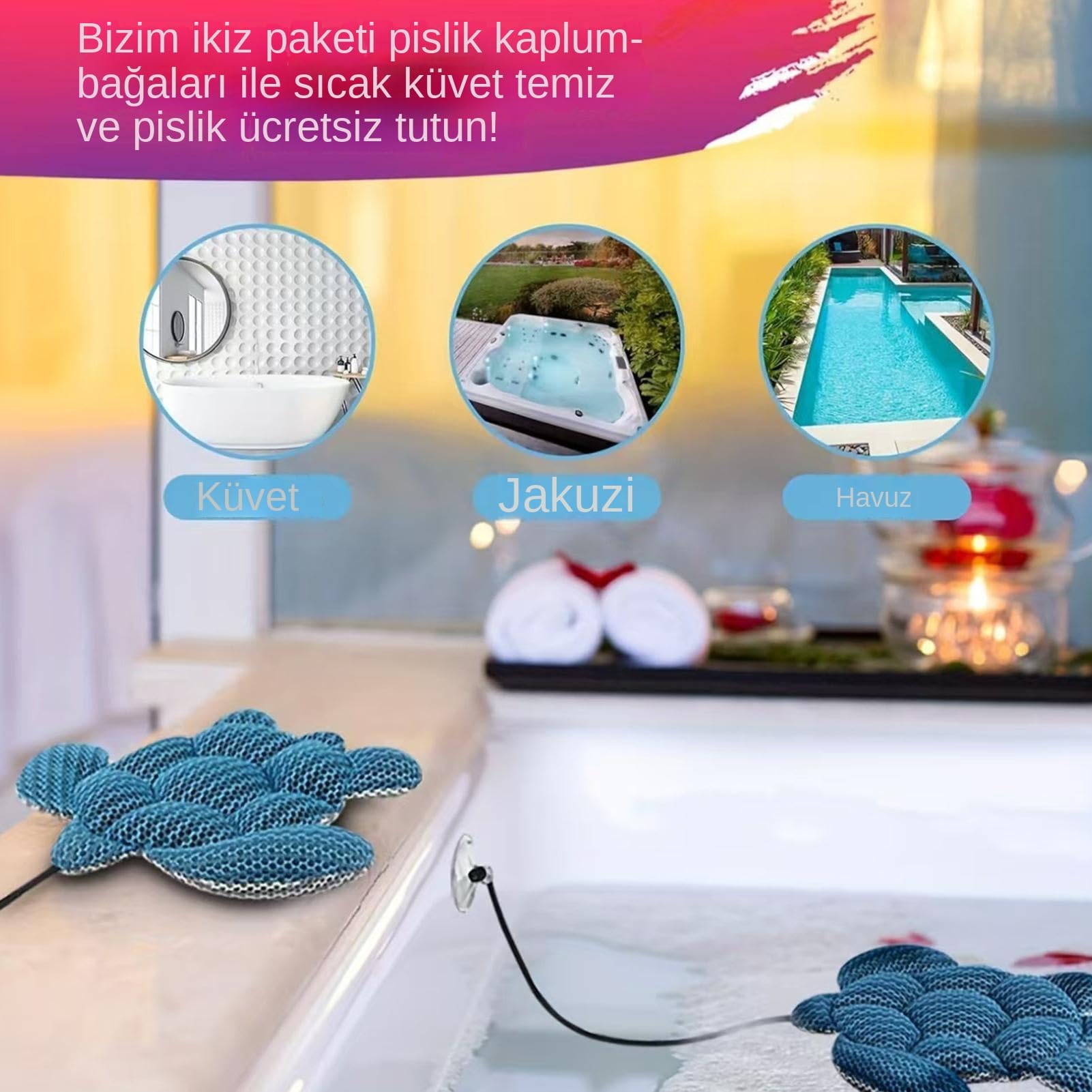 Köpük Süngeri - Spa Jakuzisi İçin Köpük Emici, Yüzen Yağ Emici Kaplumbağa Temizleme Süngeri | Havuz Ve Spa, Yetişkinler Ve Ev Yüzme Havuzları İçin Yeniden Kullanılabilir Kaplumbağa Şekilli Su T